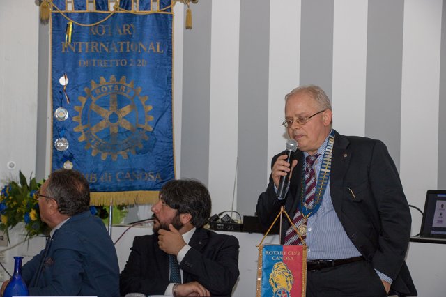 Domenico Damato nuovo Presidente del Rotary Club Canosa