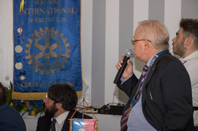 Domenico Damato nuovo Presidente del Rotary Club Canosa