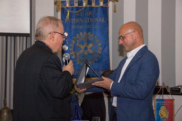 Domenico Damato nuovo Presidente del Rotary Club Canosa