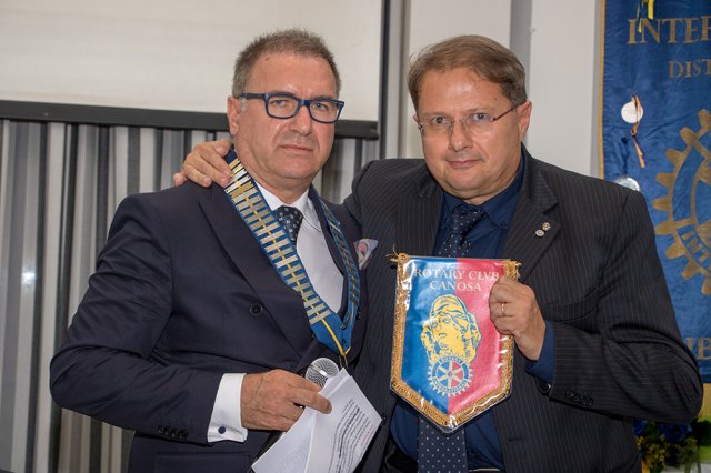 Domenico Damato nuovo Presidente del Rotary Club Canosa