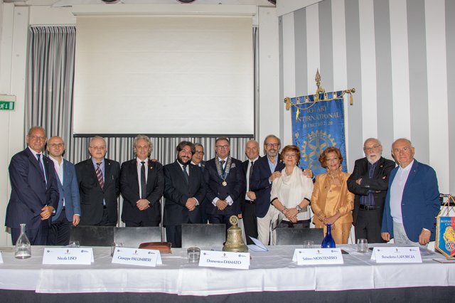 Domenico Damato nuovo Presidente del Rotary Club Canosa