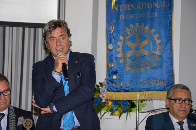 Domenico Damato nuovo Presidente del Rotary Club Canosa