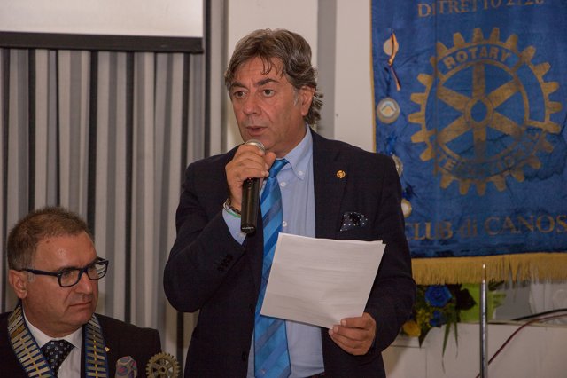 Domenico Damato nuovo Presidente del Rotary Club Canosa