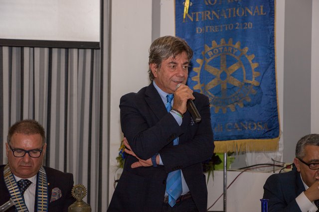 Domenico Damato nuovo Presidente del Rotary Club Canosa